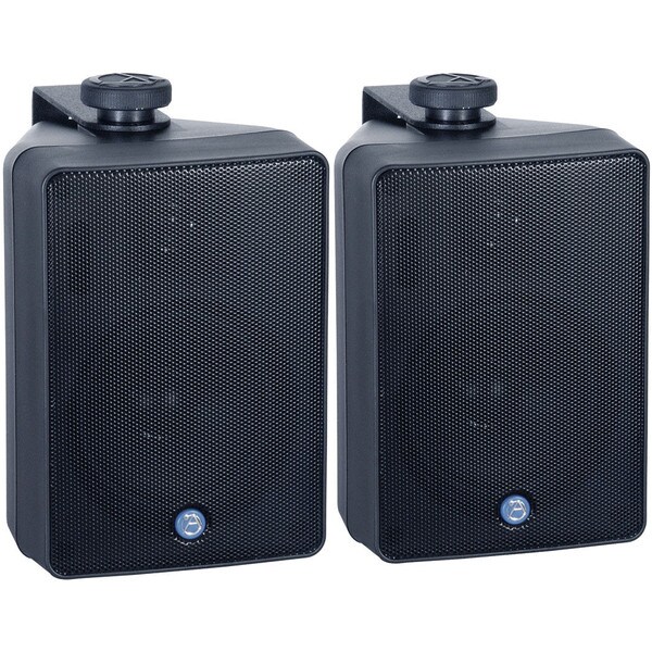 Main product image for AtlasIED SM42T-B 4" 2-Way Speaker Pair Black 242-810